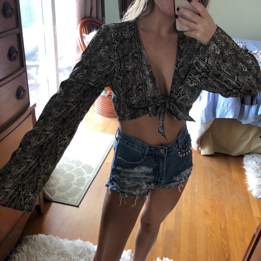 Nasty gal Crop